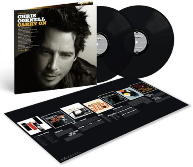 the album cover for Chris Cornell - Carry on [180g]