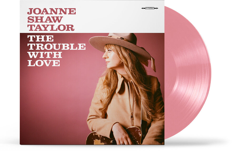 the album cover for Shaw Joanne Taylor - Trouble With Love [Colored Vinyl] (Pnk)
