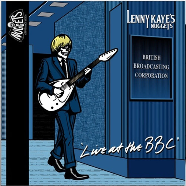 the album cover for Lenny Kaye - Lenny Kaye's Nuggets Live At The Bbc (10in) [Colored Vinyl]