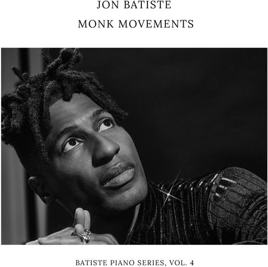 the album cover for Jon Batiste - Monk Movements