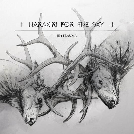 the album cover for Harakiri for the Sky - Iii: Trauma
