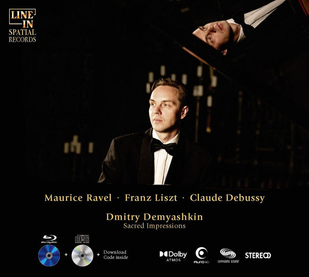 the album cover for Dmitry Demyashkin - Sacred Impressions (blu-ray-audio/spatial Audio/2cd)