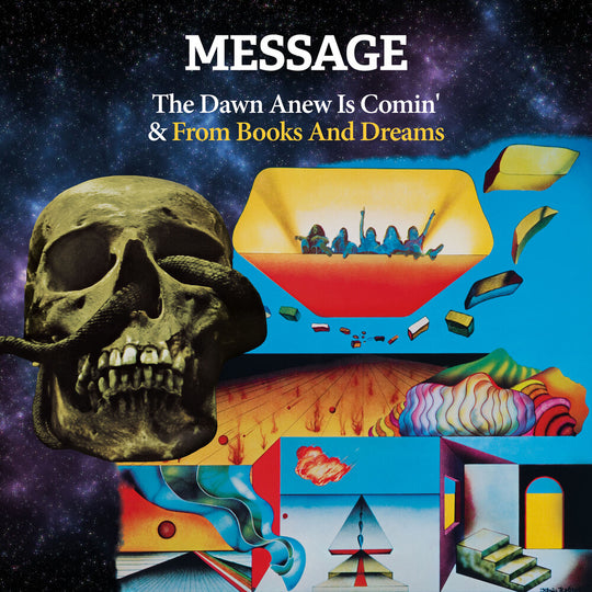 the album cover for Message - The Dawn Anew Is Comin' & From Books And Dreams'