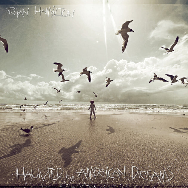 the album cover for Ryan Hamilton - Haunted by American Dreams