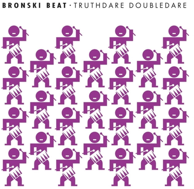 the album cover for Bronski Beat - Truthdare Doubledare