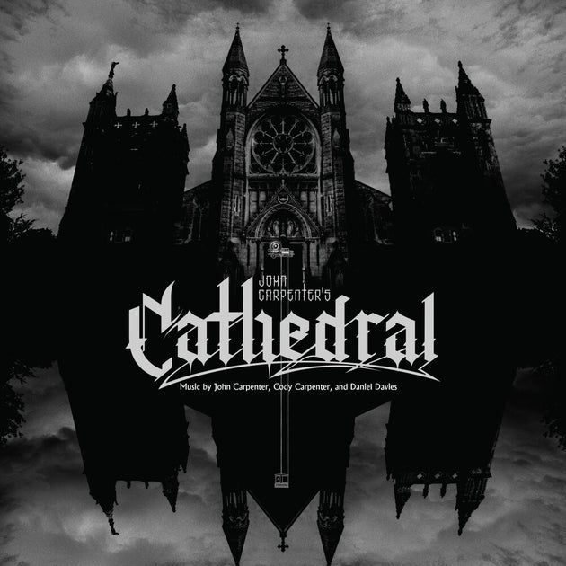 the album cover for John Carpenter - Cathedral