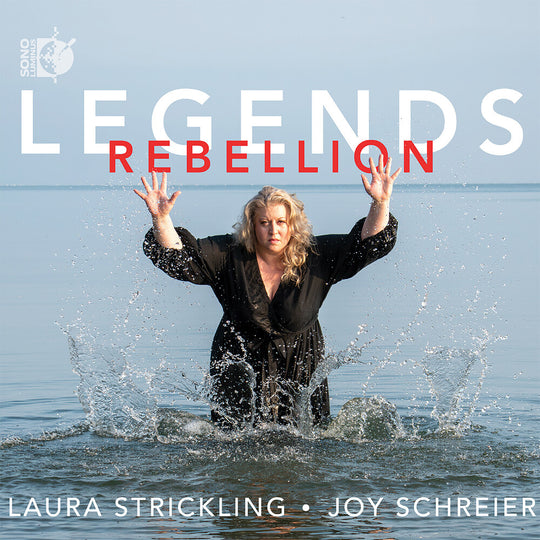 the album cover for Laura Strickling - Legends - Rebellion
