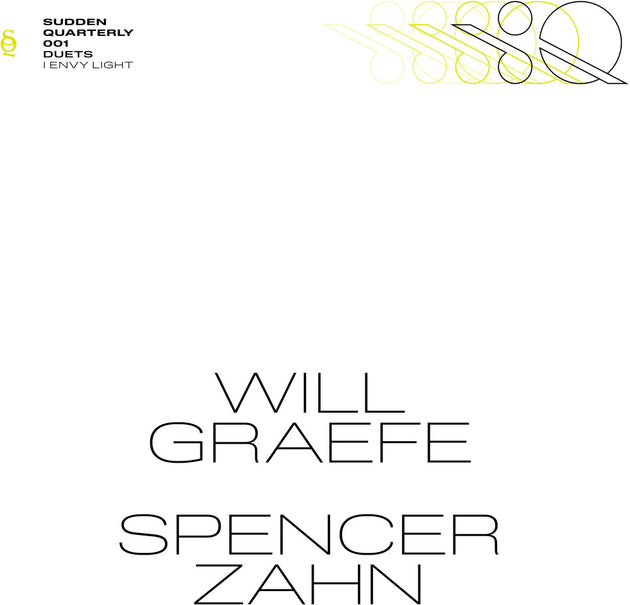 the album cover for Spencer & Will Graefe Zahn - I Envy Light