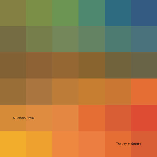 the album cover for Certain Ratio - Joy Of Sextet
