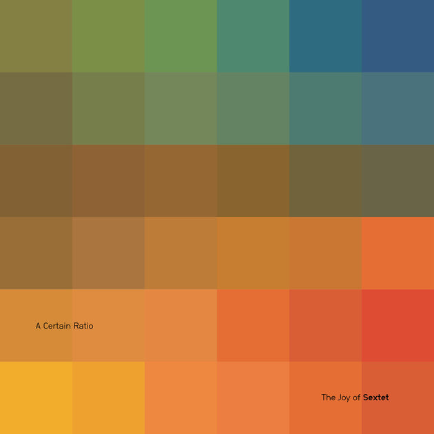 the album cover for Certain Ratio - Joy Of Sextet
