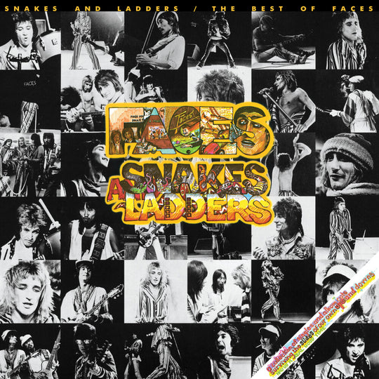 the album cover for Faces - Snakes and Ladders: the Best (rhino Reserve) (brick & Mortar Exclusive)