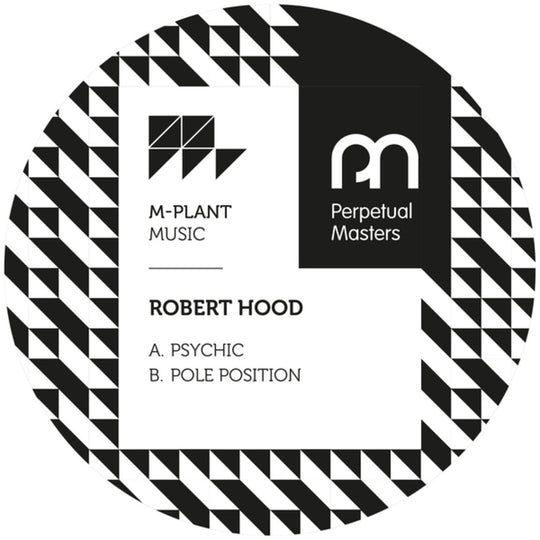 the album cover for Robert Hood - Psychic/pole Position