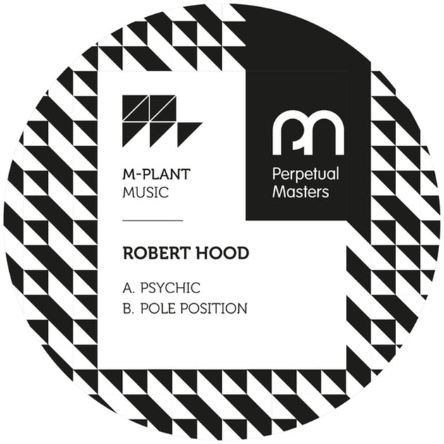 the album cover for Robert Hood - Psychic/pole Position