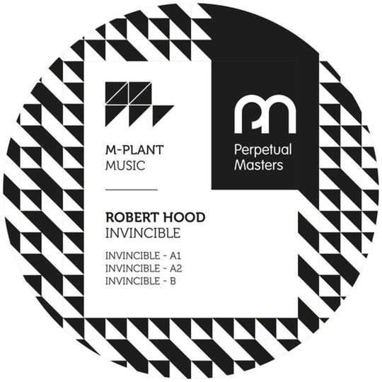 the album cover for Robert Hood - Invincible