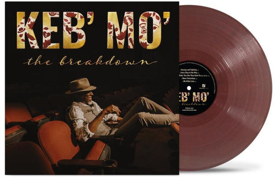 the album cover for Keb' Mo' - The Breakdown [Eco-friendly Red Blend]