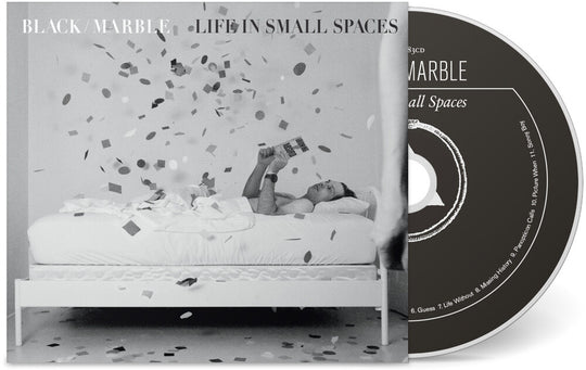the album cover for Black Marble - Life in Small Spaces