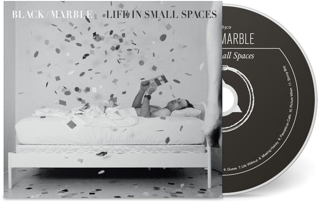 the album cover for Black Marble - Life in Small Spaces