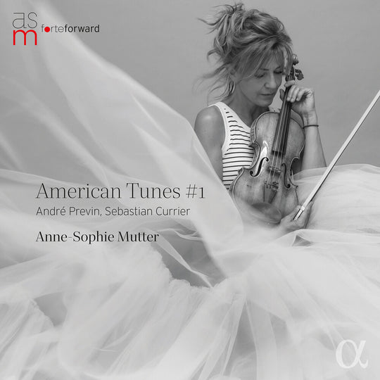 the album cover for Anne Mutter -Sophie - American Tunes 1