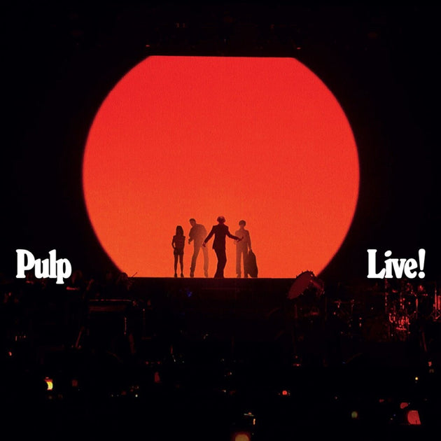 the album cover for Pulp - Live