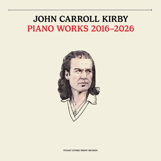 the album cover for John Kirby  Carroll - Piano Works 2016-2026