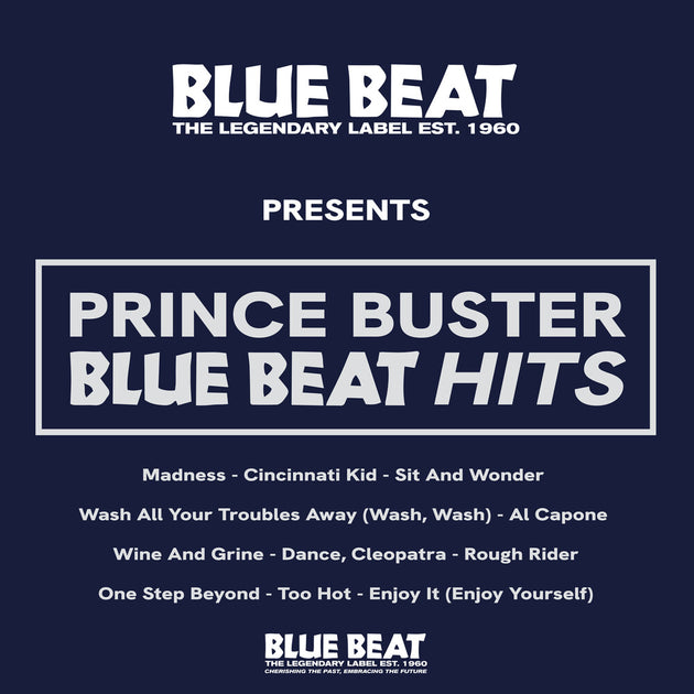 the album cover for Prince Buster - Blue Beat Hits