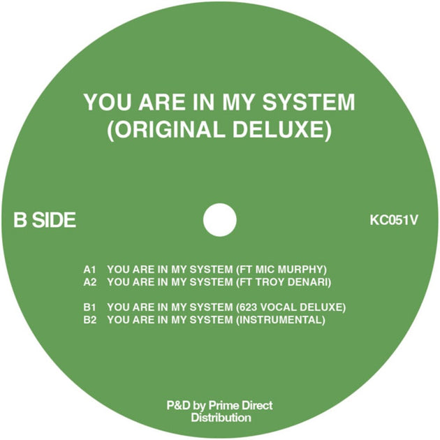 the album cover for Kerri Chandler - You Are In My System (Original Deluxe Version)
