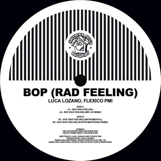 the album cover for Luca Lozano - Bop (Rad Feeling)