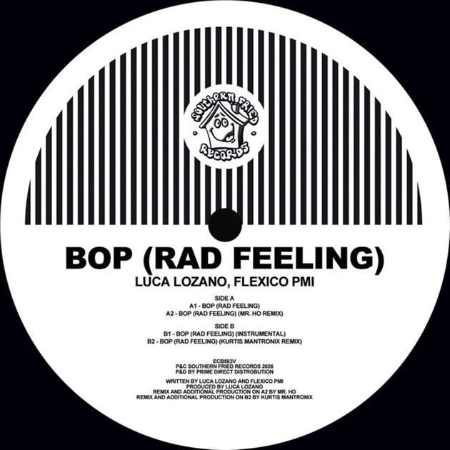 the album cover for Luca Lozano - Bop (Rad Feeling)