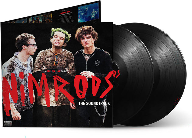 the album cover for Green Day - Nimrods Original Soundtrack [Black]