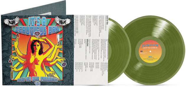 the album cover for It's A Beautiful Day - Live at the Fillmore West 1968 (olive Vinyl/2lp)