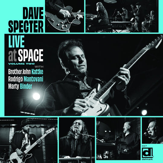 the album cover for Dave Specter - Live At Space, Volume 2