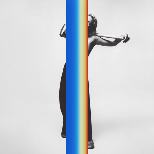 the album cover for Sylvan Esso - Ow [Black]