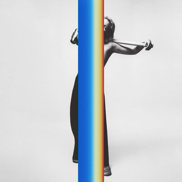 the album cover for Sylvan Esso - Ow [Indie Exclusive Angel of Death Purple]