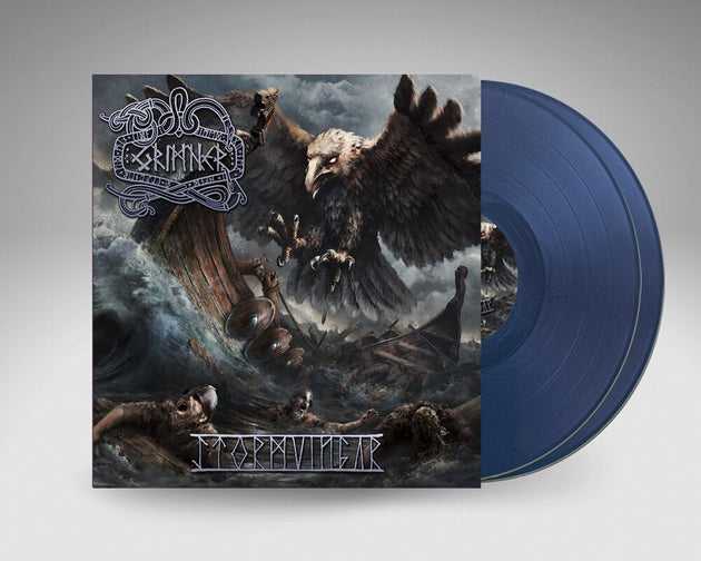 the album cover for Grimner - Stormvingar (Blue) [Colored Vinyl]