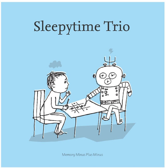 the album cover for Sleepytime Trio - Memory Minus Plus Minus - Clear Vinyl [Clear Vinyl]