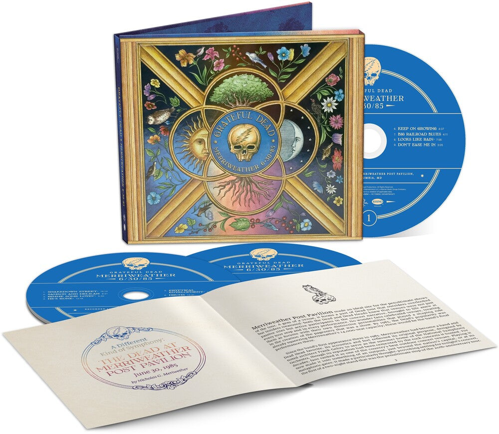 the album cover for Grateful Dead - Merriweather Post Pavillon Co (Sft)