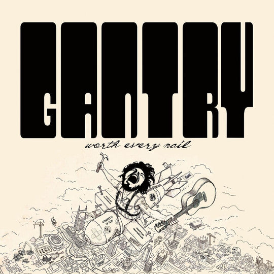 the album cover for Chris Gantry - Worth Every Nail [Download Included]