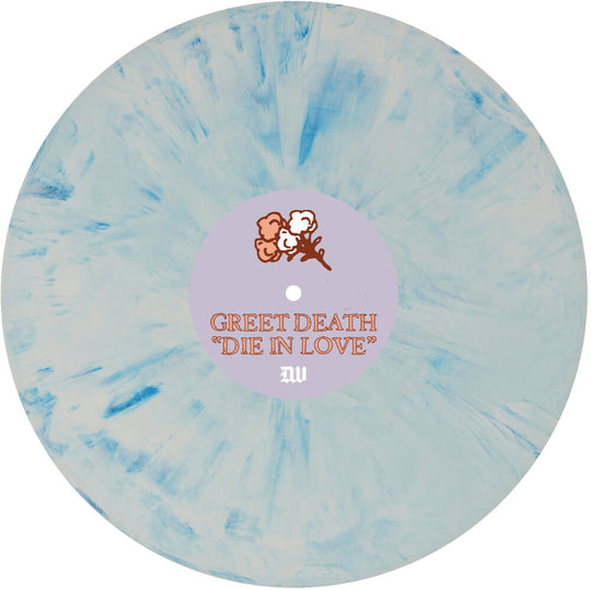 the album cover for Greet Death - Die In Love [Colored Vinyl]