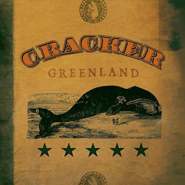 the album cover for Cracker - Greenland [Orange Eco Mix]