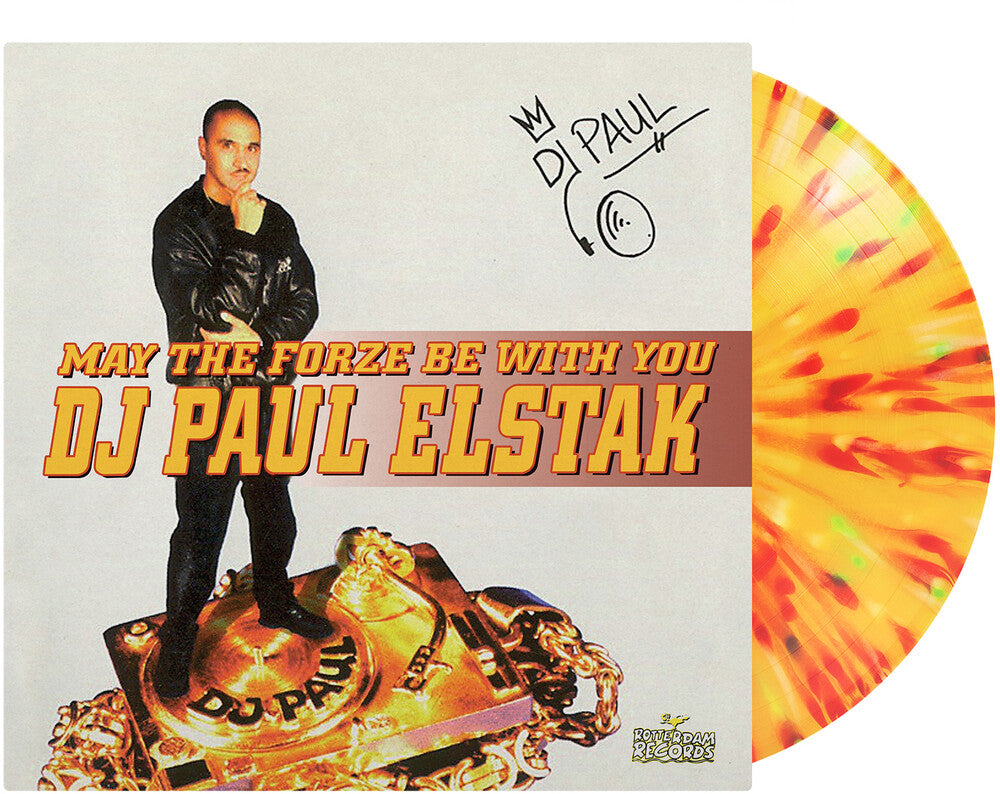 the album cover for Paul Elstak - May The Forze Be With You [Colored Vinyl] (Grn) (Ofgv)