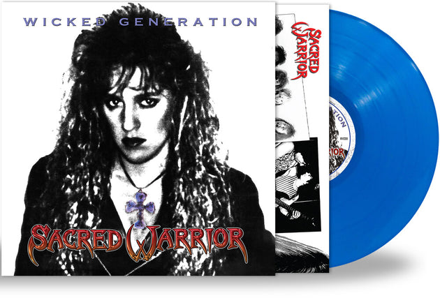 the album cover for Sacred Warrior - Wicked Generation [Colored Vinyl] [Limited Edition] [Remastered]