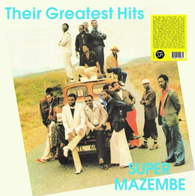 the album cover for Orchestra Super Mazembe - Their Greatest Hits