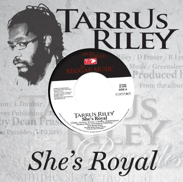 the album cover for Tarrus Riley - She's Royal
