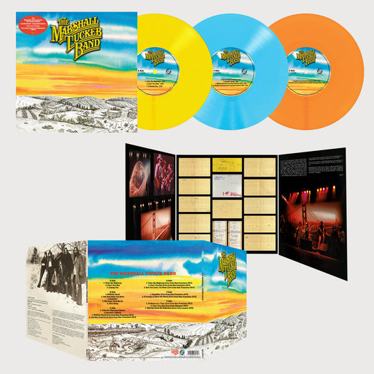 the album cover for Marshall Tucker Band - Marshall Tucker Band (Blue) [Colored Vinyl] (Ofgv) (Org)