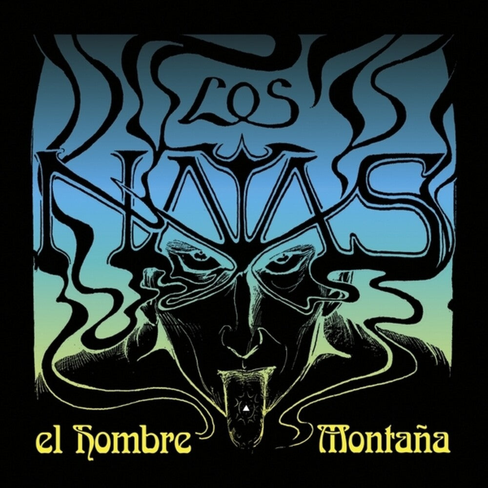 the album cover for Los Natas - Hombre Montana [Colored Vinyl] (Grn) [Limited Edition]
