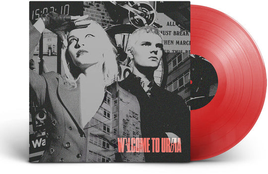 the album cover for Molotovs - Welcome To Urbia [Colored Vinyl] (Red)