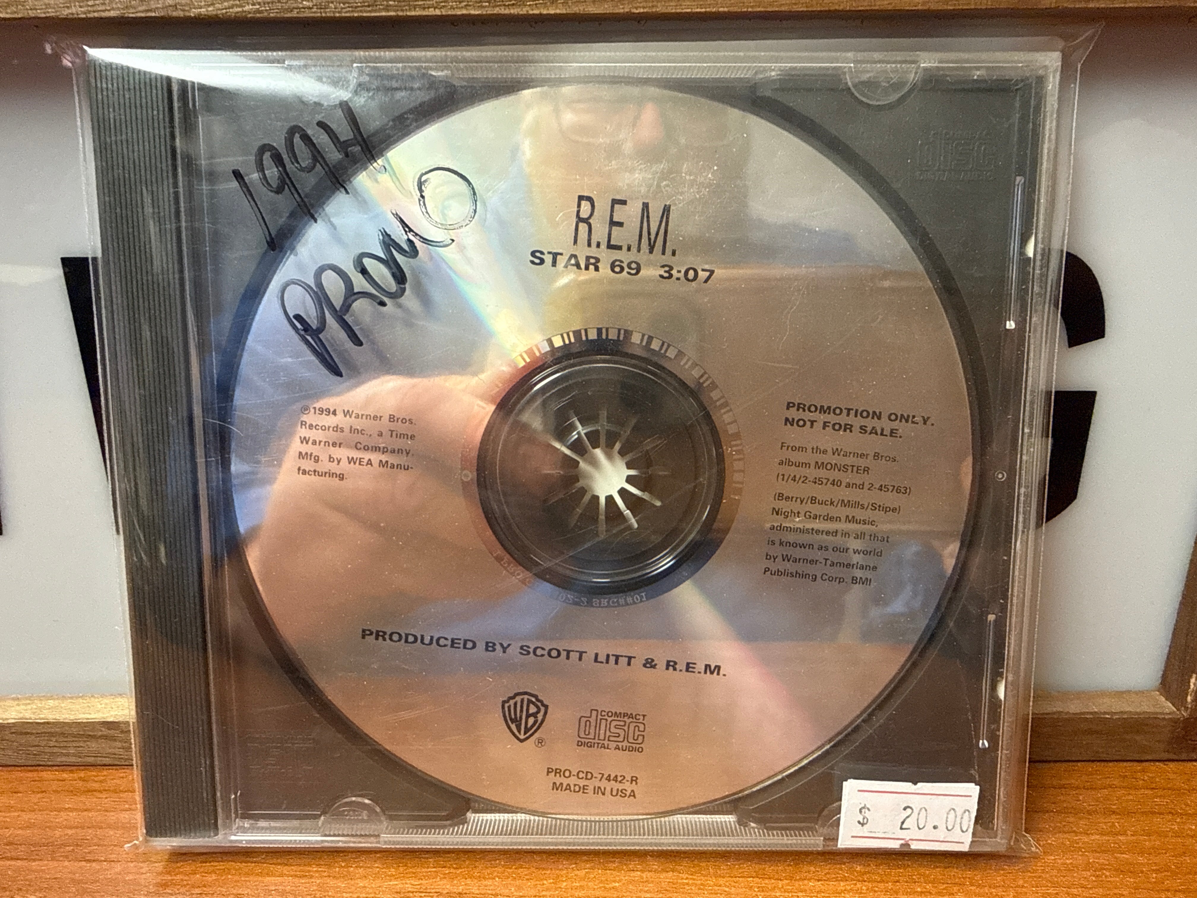 REM - Star 69 (Promo, CD)