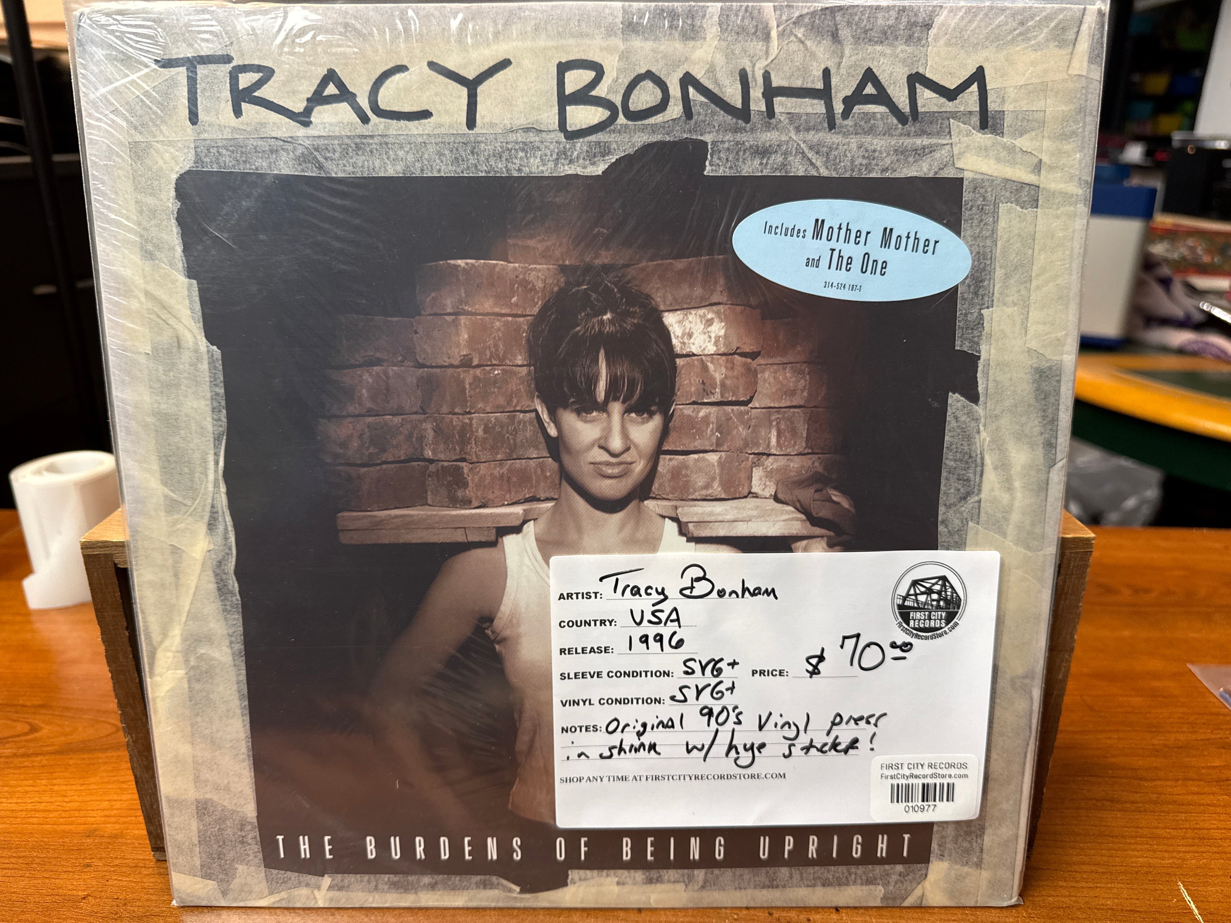 Tracy Bonham - The Burdens of Being Upright (1996, 1st Press, USED)