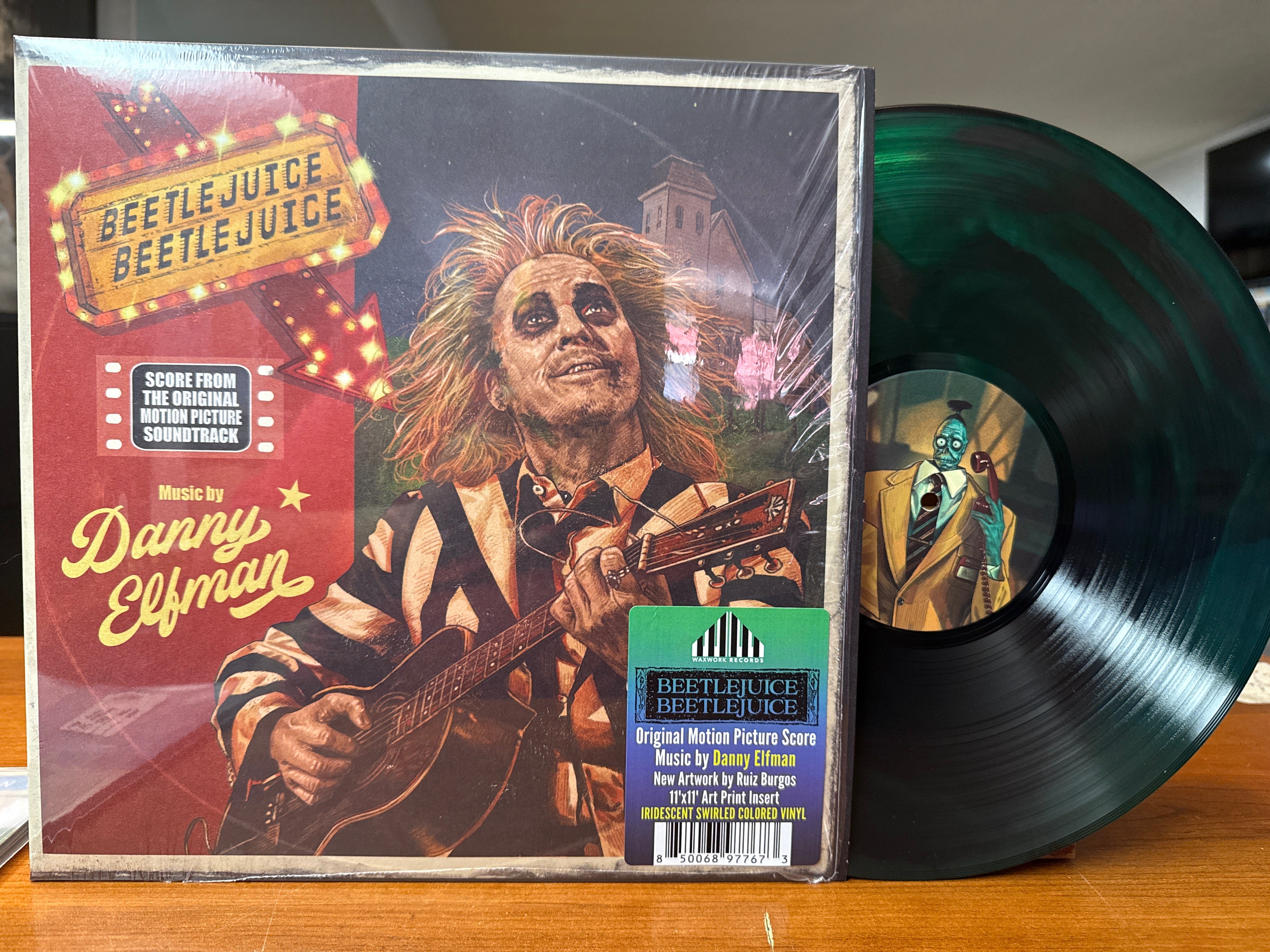 Danny Elfman - Beetlejuice, Beelejuice Soundtrack (2025, Colored Vinyl, USED)