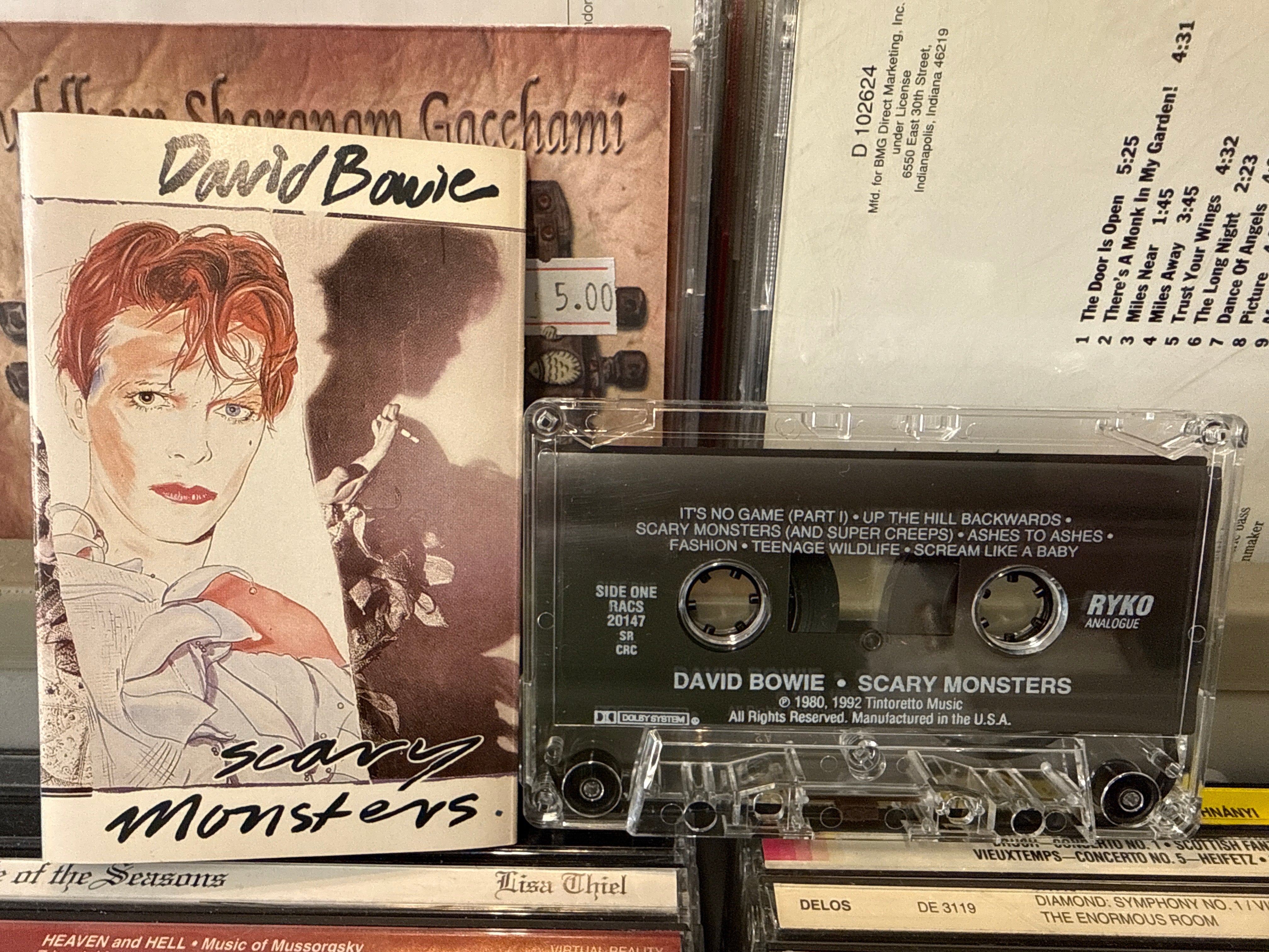 David Bowie - Scary Monsters (Cassette)